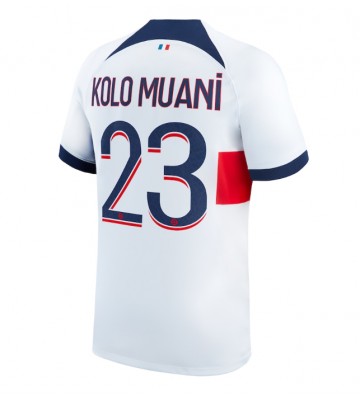 Paris Saint-Germain Randal Kolo Muani #23 Segunda Equipación 2023-24 Manga Corta